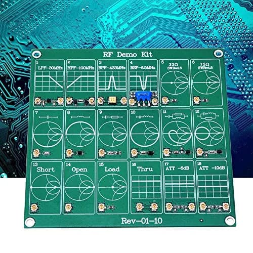 Garosa Frequency Test Board Demo Kit VNA Test Module 30MHz-433MHz | Learning Calibration Tool with 2 UFL Patch Cords thumbnail 3