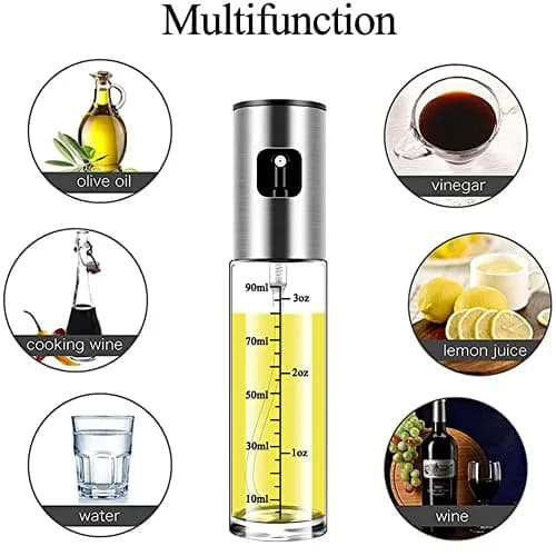 Wayeept Olive Oil Sprayer 100 ml | Refillable Bottle for Cooking & BBQ thumbnail 6