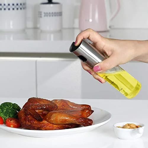 Wayeept Olive Oil Sprayer 100 ml | Refillable Bottle for Cooking & BBQ thumbnail 2