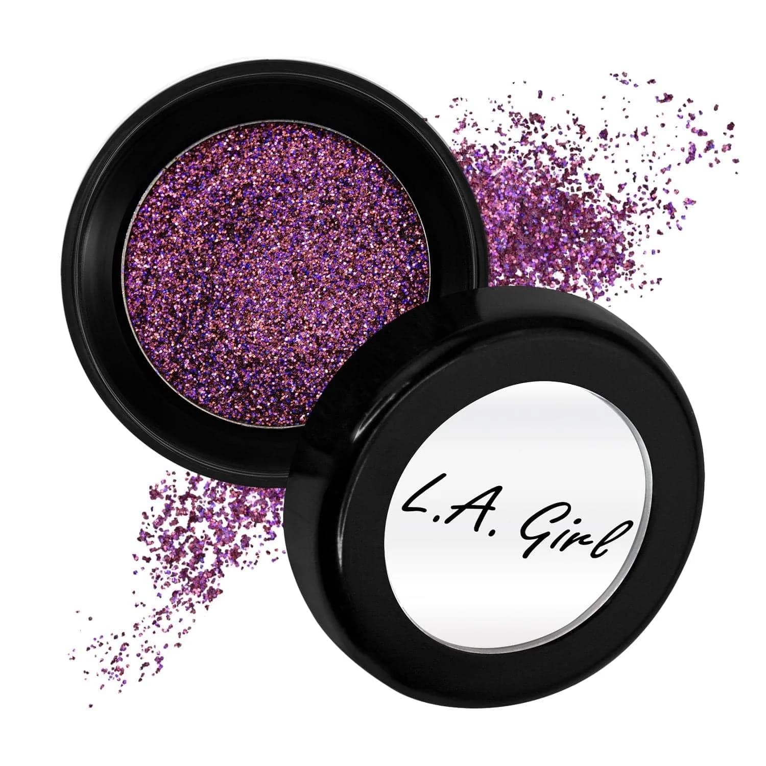 L.A. Girl Glitterholic Glitter Topper, Frenzy | Vivid, Smudge-Proof Body Glitter for Bright Looks
