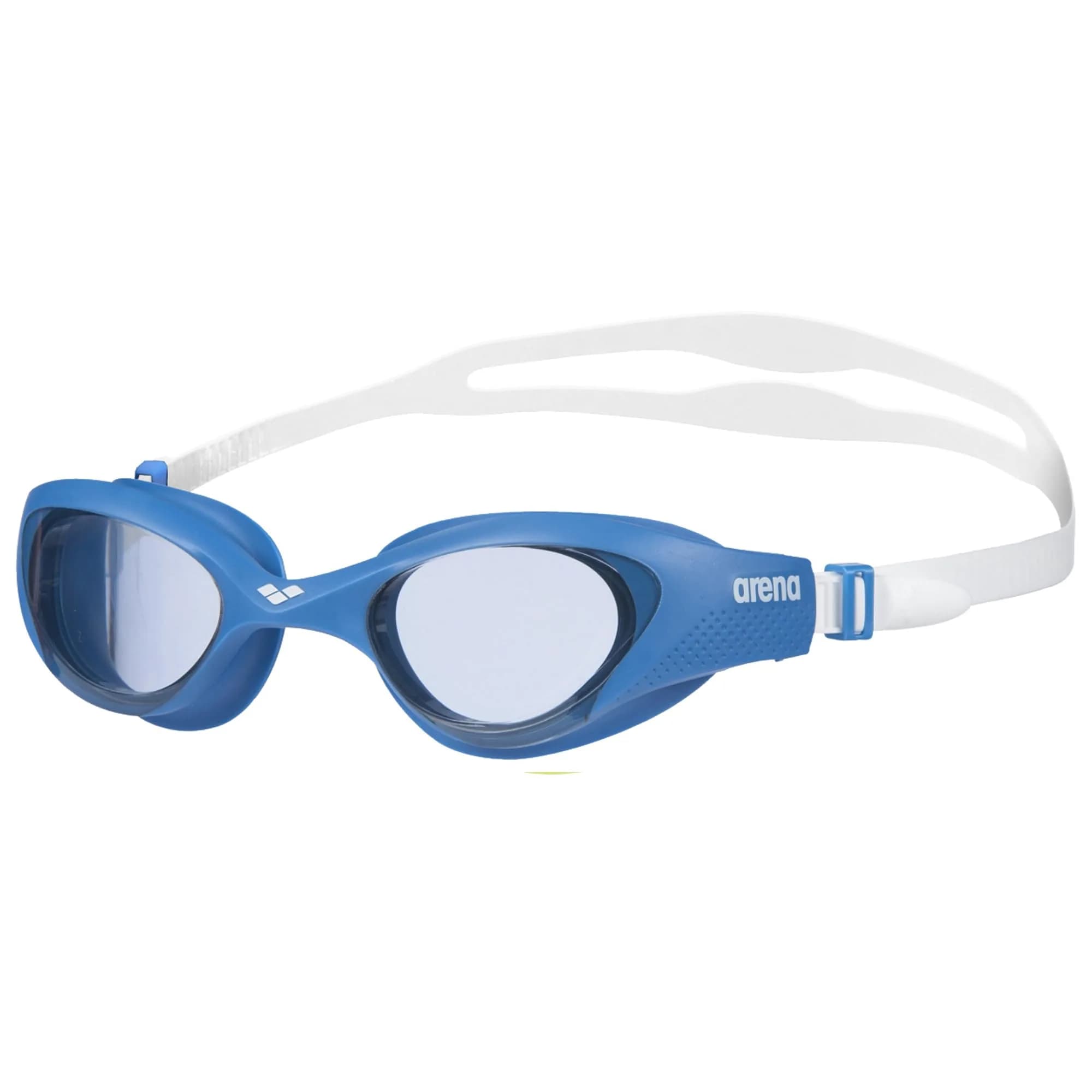 ARENA Unisex Adult The One Swim Goggles for Men and Women Watertight Fit Orbit-Proof Seals Anti-Fog Coated Non-Mirror Lens, Light Smoke/Blue/White | Perfect Fit & Anti-Fog — Light Smoke/Blue/White