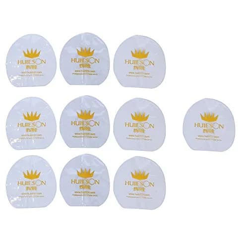 Acxico 10Pcs Ping Pong Racket Rubber Protection Film | Transparent, Protects Rubber, Keeps Paddle in Top Condition thumbnail 1