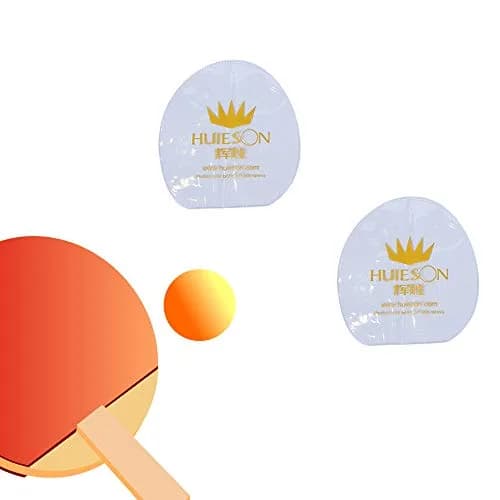 Acxico 10Pcs Ping Pong Racket Rubber Protection Film | Transparent, Protects Rubber, Keeps Paddle in Top Condition thumbnail 3