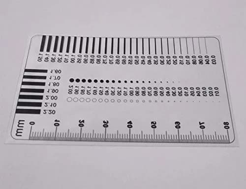 Wintersweetex High-Precision Polyester Size Estimation Chart SEC Scratch Measure (2220d) | Accurate Photographic Technology for Quality Inspection thumbnail 4