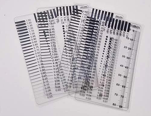 Wintersweetex High-Precision Polyester Size Estimation Chart SEC Scratch Measure (2220d) | Accurate Photographic Technology for Quality Inspection thumbnail 2