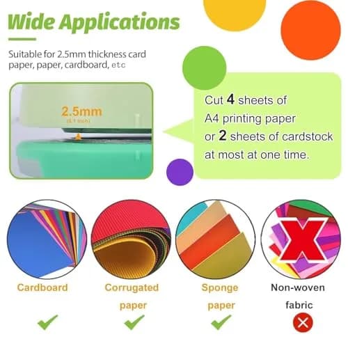 UCEC 2 Inch Circle Punch, Paper Punch, 2 Inch Hole Punch, Circle Hole Punch Cutters for Paper Crafts DIY Handmade Crafting Scrapbook Tools Cards Arts Fun Projects | 50.8 mm (2 Inch) Circle thumbnail 4