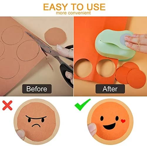 UCEC 2 Inch Circle Punch, Paper Punch, 2 Inch Hole Punch, Circle Hole Punch Cutters for Paper Crafts DIY Handmade Crafting Scrapbook Tools Cards Arts Fun Projects | 50.8 mm (2 Inch) Circle thumbnail 9