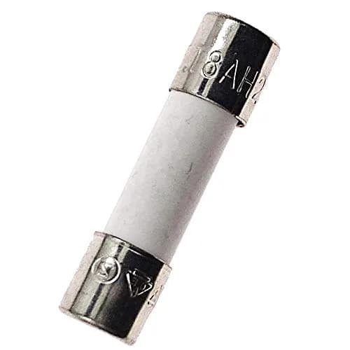 ChengHongXing Ceramic Fuse 8A 250V | Slow-Blow, 5x20mm, 10pcs, Certified for Safety thumbnail 1
