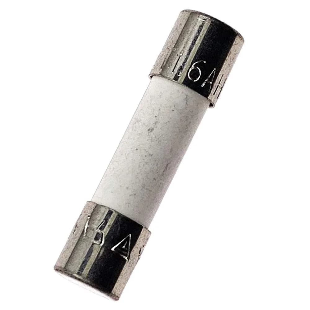 ChengHongXing Ceramic Fuse T1.6A 250V | Slow Blow, 5x20mm, 10pcs — T1.6A