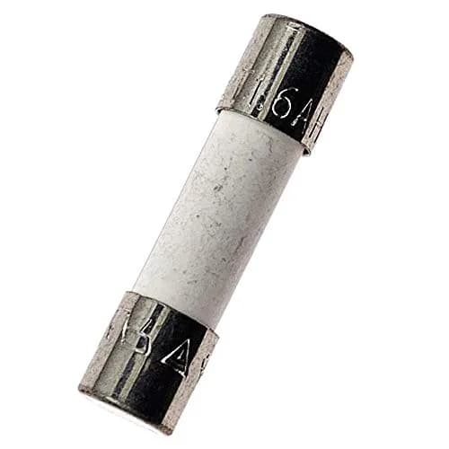 ChengHongXing Ceramic Fuse T1.6A 250V | Slow Blow, 5x20mm, 10pcs thumbnail 1