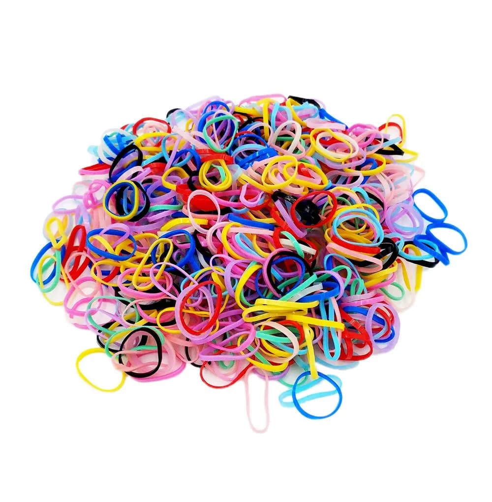 PET SHOW 15mm Rubber Bands for Dogs & Cats | 100g (approx. 2000pcs) — 15mm 100G=2000pcs