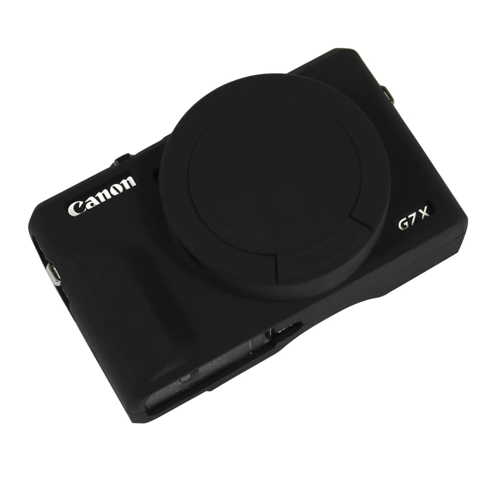 Easy Hood Black Silicone Camera Case for Canon G7X Mark III | Enhanced Grip & Protection - main product image