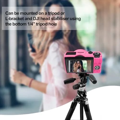 Easy Hood Silicone Camera Case for Canon G7X Mark III (Rose) | Enhanced Grip & Shock-Absorbing Protection thumbnail 6