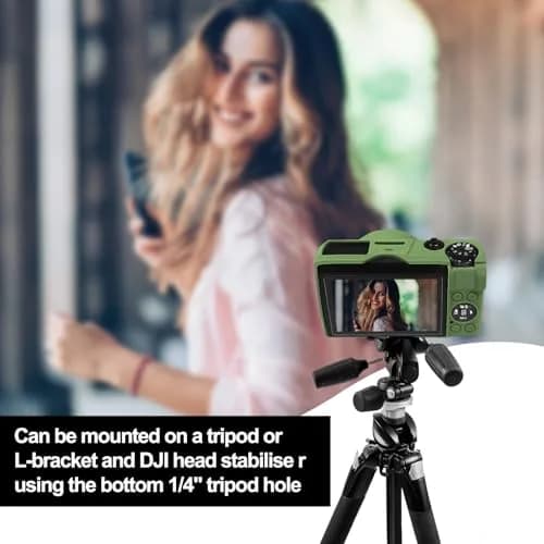 Easy Hood Green Silicone Camera Case for Canon Powershot G7X Mark III | Protects from Dust, Bumps, and Scratches thumbnail 6
