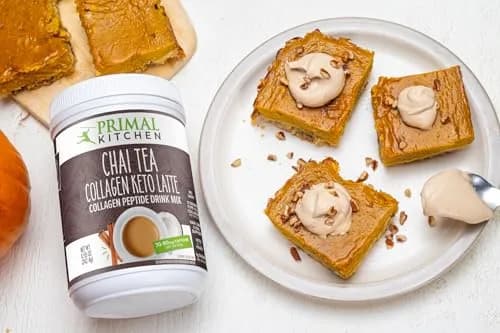 Primal Kitchen Chai Tea Collagen Keto Latte Powder 242 g (8.55 oz) | Keto Certified Drink Mix for Hair, Skin & Nails thumbnail 4