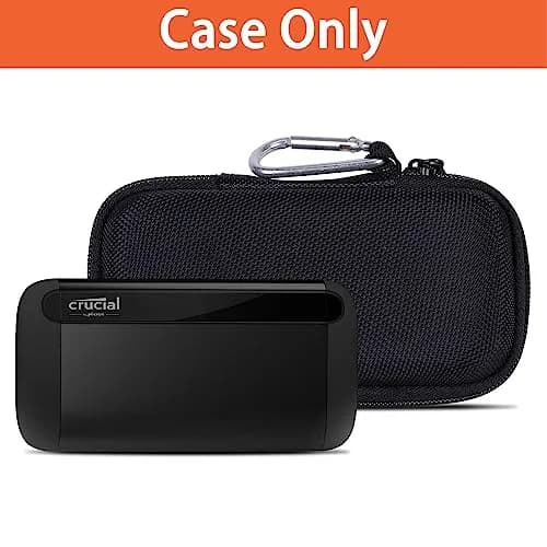 Aenllosi Hard Carrying Case for Crucial X8 SSD 1TB/2TB/4TB/500GB | Shock & Waterproof Protection (120 chars) thumbnail 6