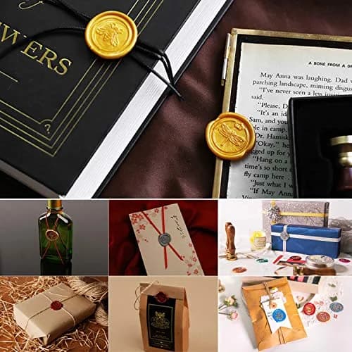 PAXCOO Wax Seal Sticks for Crafts & Letters, 26 Colors | Flame-Free, Quick Drying (70-120 chars) thumbnail 6