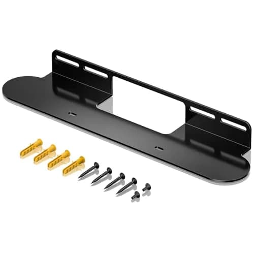 notiela Soundbar Mount for Sonos Beam Wall Mount, Black | Easy Install & Space-Saving thumbnail 1