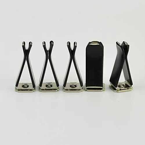 lasenersm Car Air Vent Clip 10 pcs Black Square Head | Easy Fit for Horizontal & Vertical Outlets thumbnail 6