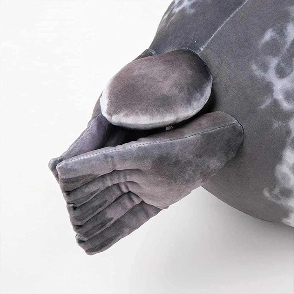 MerryXD Chubby Blob Seal Pillow 45cm (17.7 in) | Cute Ocean Animal Plush Toy - view 4