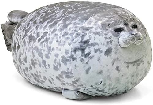 MerryXD Chubby Blob Seal Pillow 45cm (17.7 in) | Cute Ocean Animal Plush Toy thumbnail 1