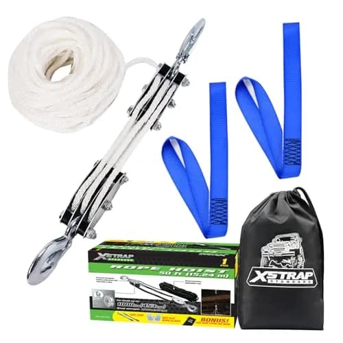 XSTRAP STANDARD Heavy-Duty Rope Hoist 15.24 m (50 ft) | 453 kg (1000 LB) Load Capacity thumbnail 1