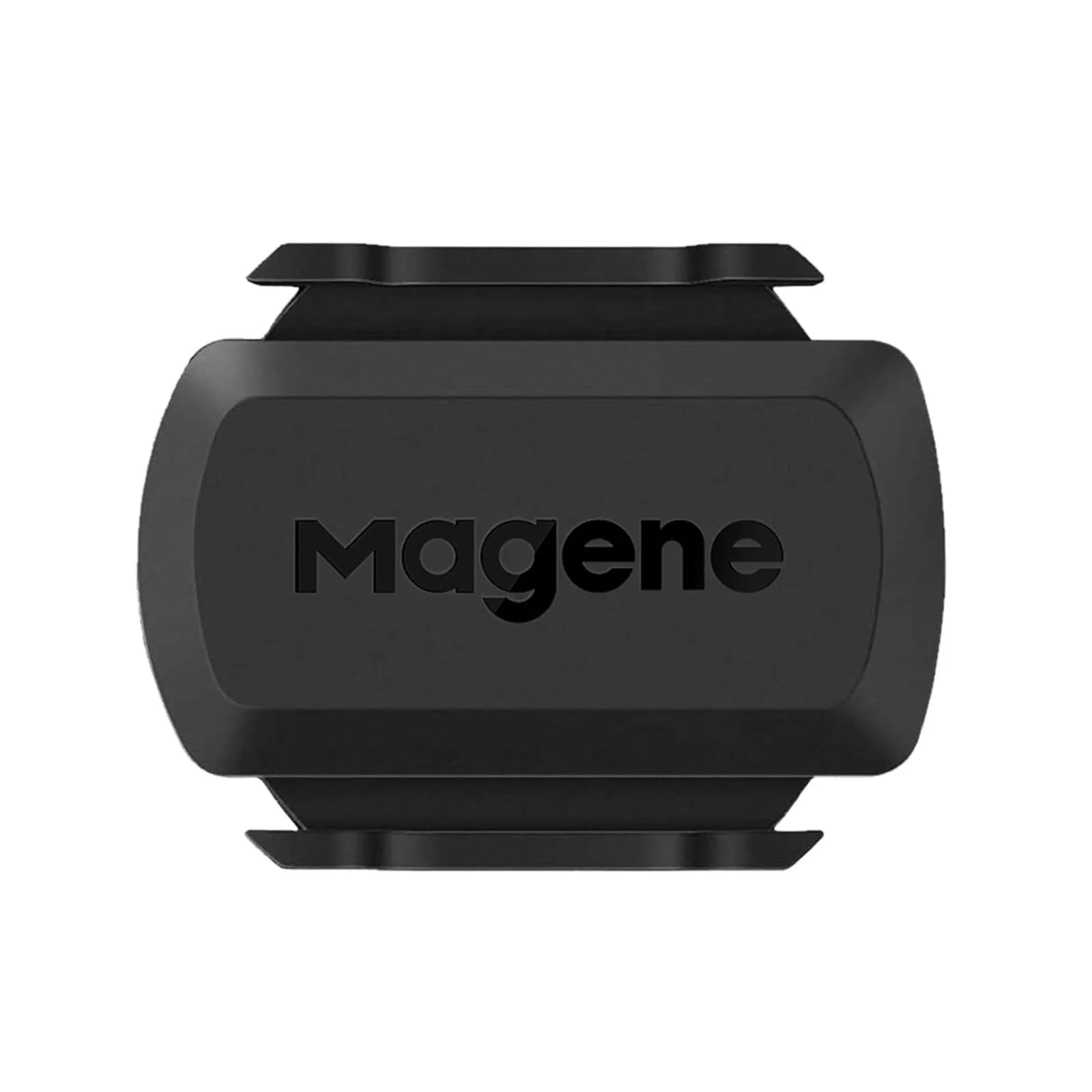 Magene S3+ Speed & Cadence Sensor | Wireless Bluetooth/ANT+ for Cycling Computers & Apps (Black)