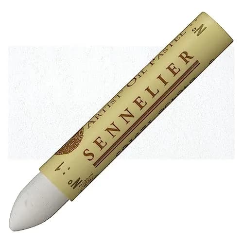SENNELIER Oil Pastel, White | Rich Pigment, Lightfast & Creamy Texture thumbnail 3