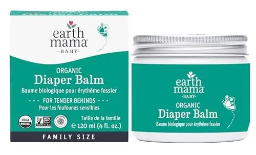 Earth Mama Organic Diaper Balm 4 fl oz (120 ml) | Safe for Sensitive Skin thumbnail 1