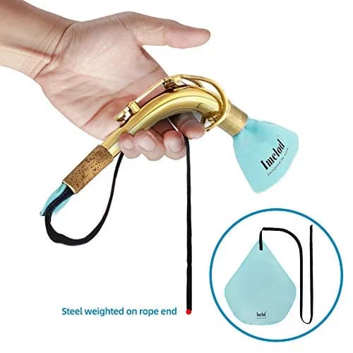 Imelod Saxophone Cleaning Kit with Case for Alto Tenor Clarinet Flute | Complete Wind & Woodwind Care thumbnail 6