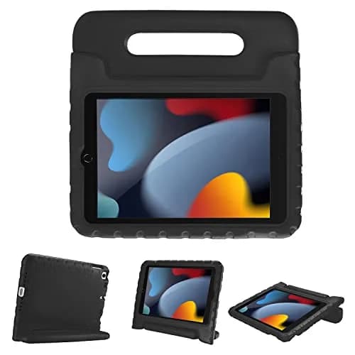ProCase Kids Case for iPad 10.2" 9th/8th/7th Gen 2021/2020/2019-Black | Impact-Resistant & Childproof thumbnail 1