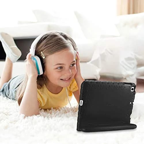 ProCase Kids Case for iPad 10.2" 9th/8th/7th Gen 2021/2020/2019-Black | Impact-Resistant & Childproof thumbnail 8