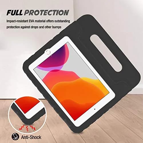 ProCase Kids Case for iPad 10.2" 9th/8th/7th Gen 2021/2020/2019-Black | Impact-Resistant & Childproof thumbnail 3