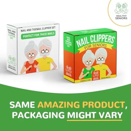 Healthy Seniors 360° Swivel Clipper Set for Diabetics and Weak Hands | Pain-Free Nail Care (70-120 chars) thumbnail 8