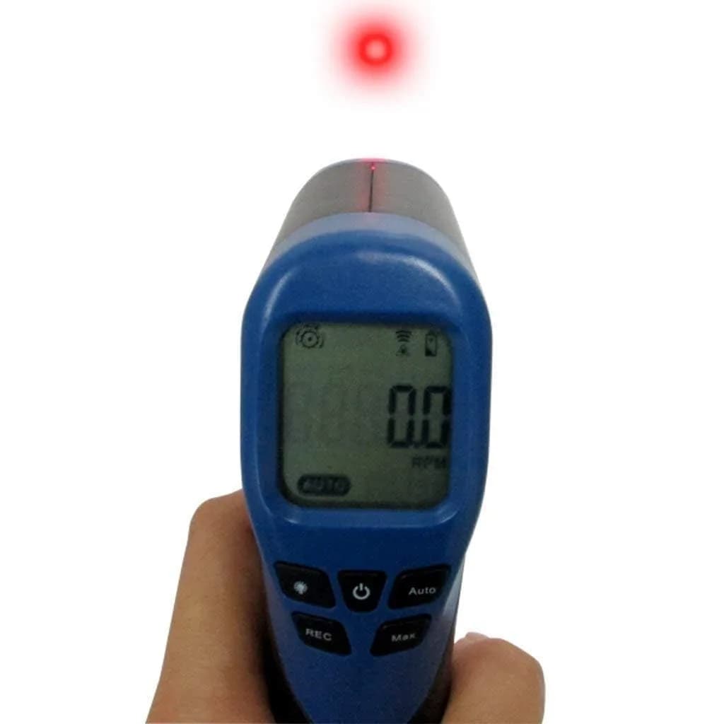 Thsinde Handheld Digital Laser Tachometer Non-Contact RPM Meter 156 g (4.94 oz) | Measures Speed from 2.5-99999 RPM - view 6