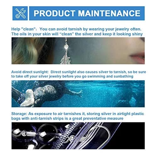 MENKEY Sterling Silver Earring Hooks 120 PCS | Hypoallergenic Jewelry Findings for DIY thumbnail 7