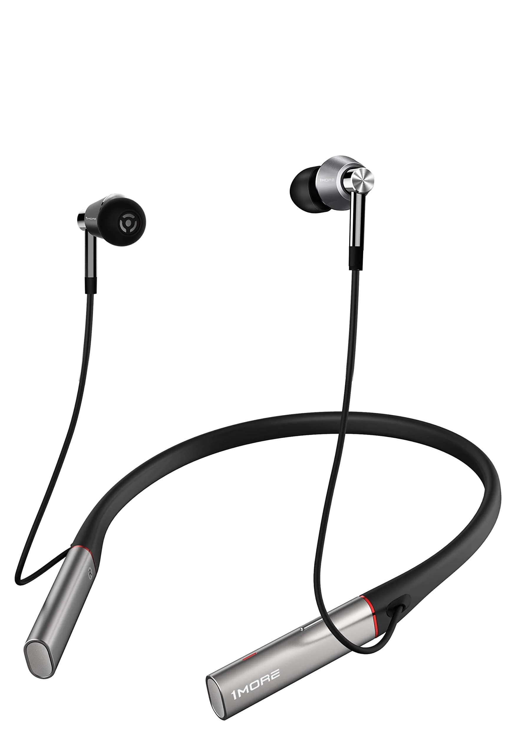 1MORE Triple Driver Neckband Earbuds Gold, Silver | Hi-Res LDAC Wireless Sound Quality - main product image
