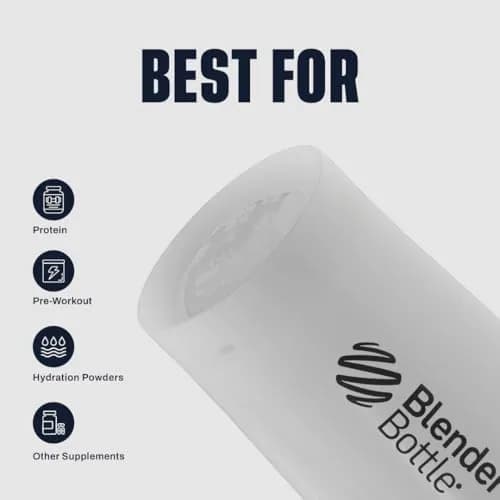 BlenderBottle Classic V2 Shaker Bottle 1230 ml (45 oz) | Mixes Protein Smoothies Effectively thumbnail 4