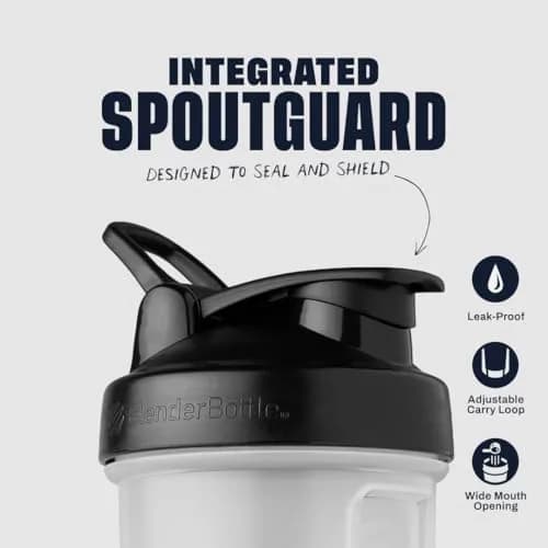 BlenderBottle Classic V2 Shaker Bottle 1230 ml (45 oz) | Mixes Protein Smoothies Effectively thumbnail 2