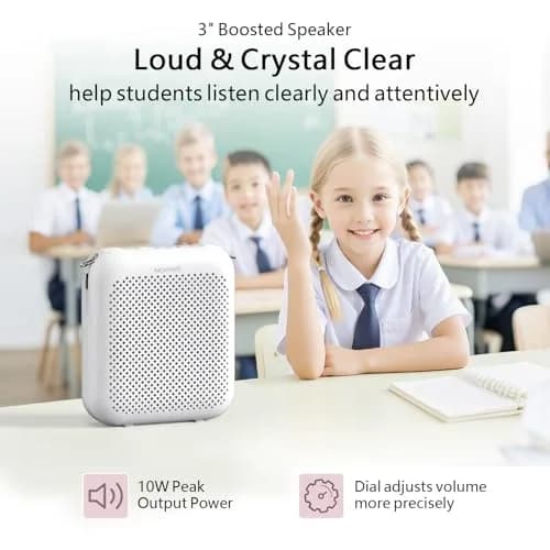 Norwii Portable Voice Amplifier with Wired Microphone Headset | 10W Loud & Clear Sound thumbnail 3