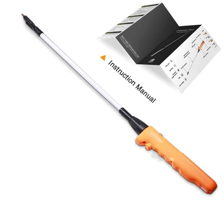 West Thorne Pro Cattle Prod 109.98 cm (43.3 inches) with LED Light | Efficient Livestock Handling thumbnail 1