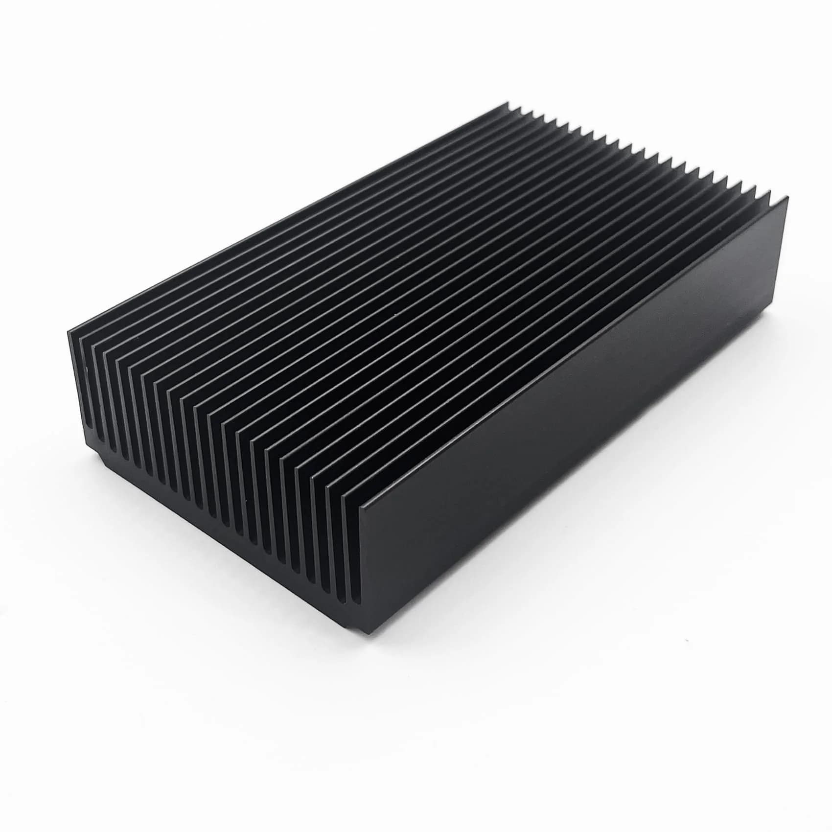 Awxlumv Black Aluminum Heatsink 120x69x27mm (4.72"x2.72"x1.06") | Efficient Heat Dissipation for Electronics - main product image