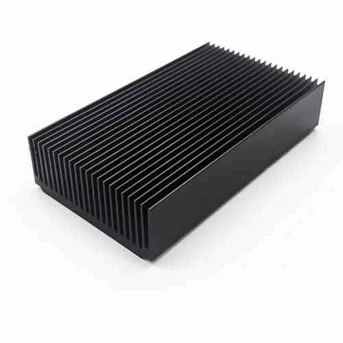 Awxlumv Black Aluminum Heatsink 120x69x27mm (4.72"x2.72"x1.06") | Efficient Heat Dissipation for Electronics thumbnail 1