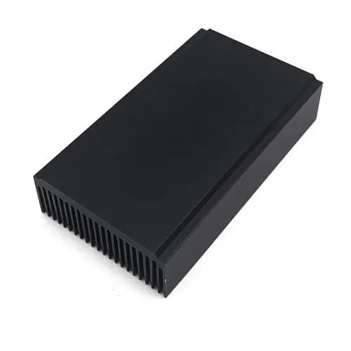 Awxlumv Black Aluminum Heatsink 120x69x27mm (4.72"x2.72"x1.06") | Efficient Heat Dissipation for Electronics thumbnail 3