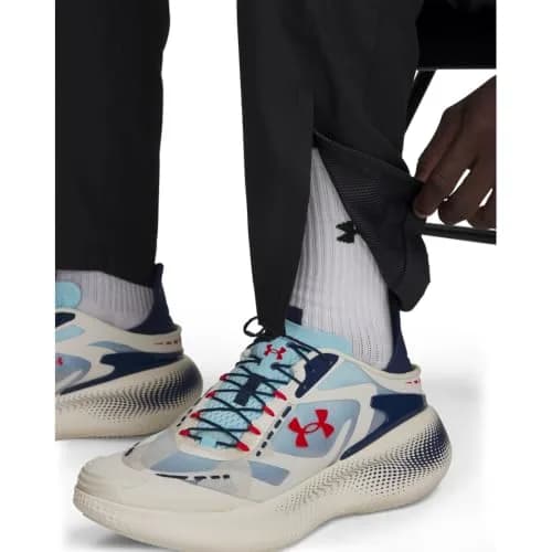 Under Armour Woven Vital Workout Pants Black (001) | Slim Fit, 31.75" Inseam, Lightweight Polyester thumbnail 3