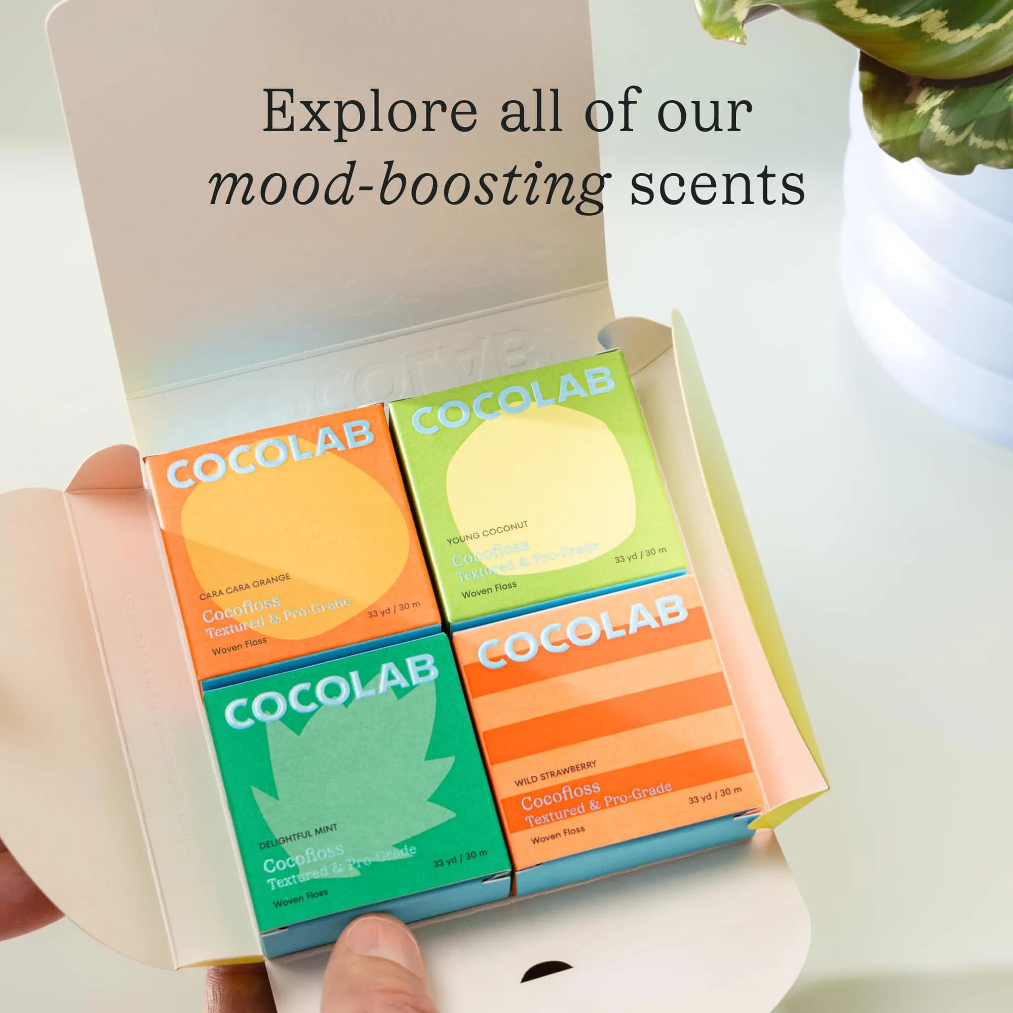 Cocolab Cocofloss Expanding Woven Dental Floss Mint 99ft (Pack of 1) - view 7