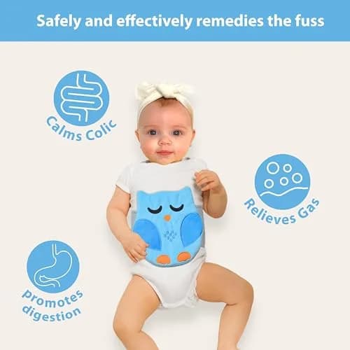 bebon Belly Hugger Infant Gas & Colic Relief Wrap with Heatable Gel Pack | 1 Count thumbnail 2