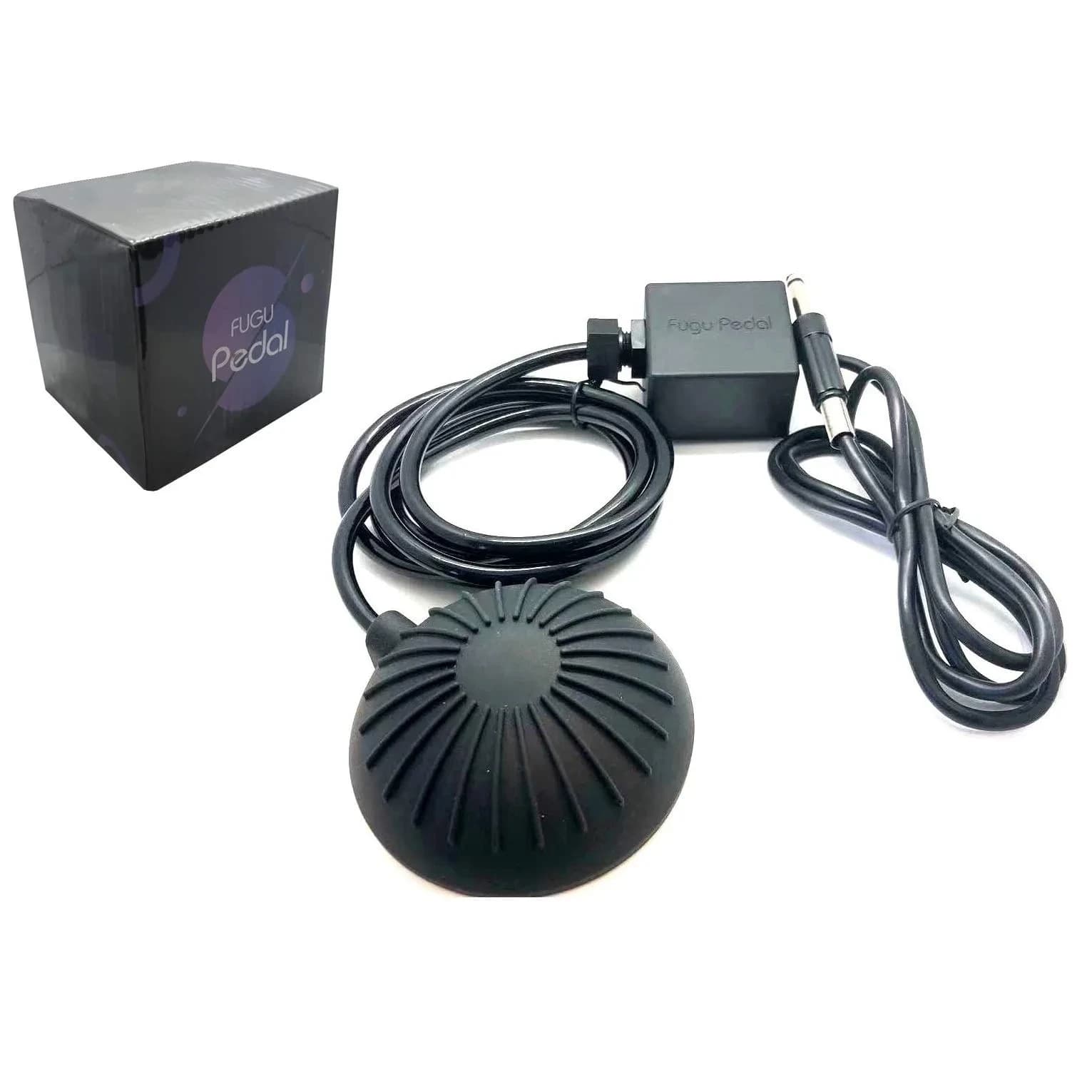DGT FUGU Air Compressed Valve Tattoo Foot Pedal Black | Circular Design, Non-Skid Base