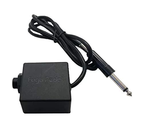 DGT FUGU Air Compressed Valve Tattoo Foot Pedal Black | Circular Design, Non-Skid Base thumbnail 3
