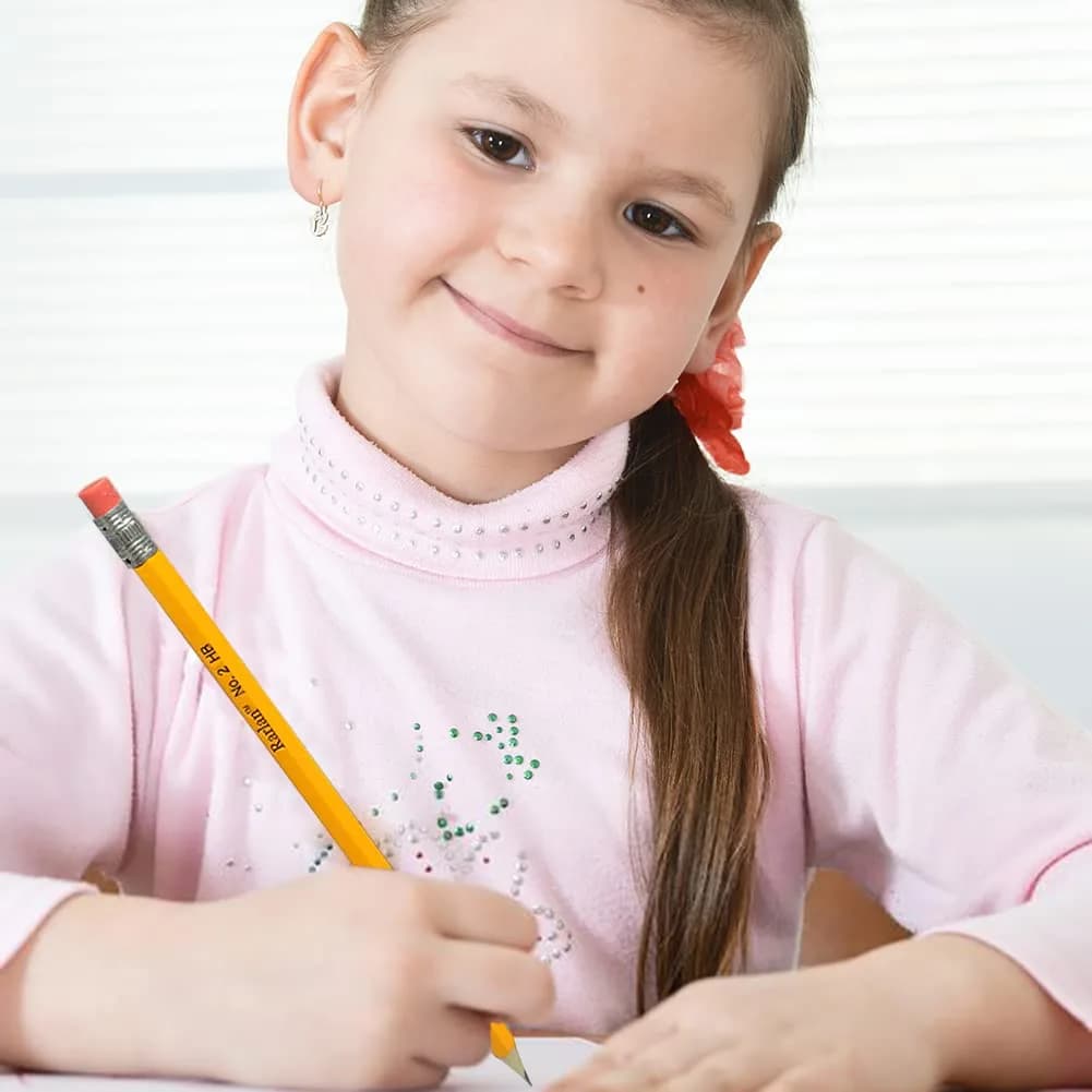 Rarlan #2 HB Pencils, Pre-sharpened, 200 Count Bulk Pack | Smooth Writing Instrument for Students - view 5